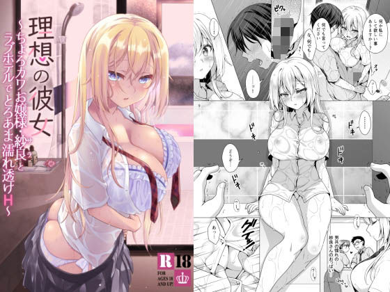 ｜理想の彼女〜ちょろカワお嬢様・紗良とラブホテルでとろあま濡れ透けH〜❤まりも屋