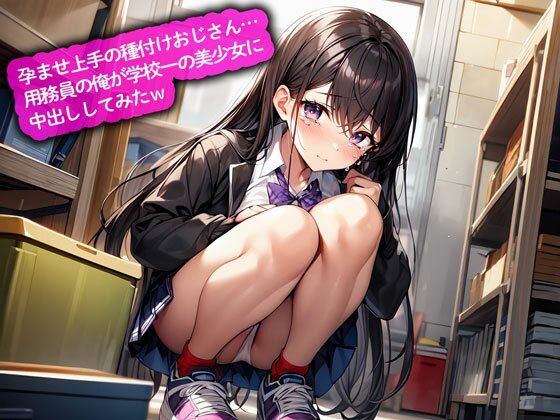 ｜孕ませ上手の種付けおじさん…用務員の俺が学校一の美少女に中出ししてみたw❤こむぎ
