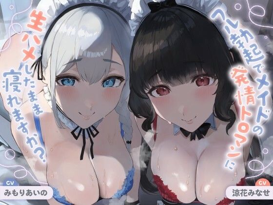 ｜【ALL無声音】フル勃起でメイドの発情トロマンに生ハメしたまま寝れますか？【スローセックス/ずっと生ハメ】❤バブバブの森