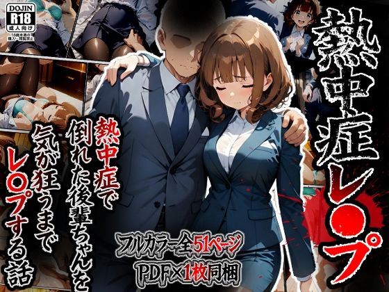 ｜熱中症で倒れた後輩ちゃんをレ〇プする話❤ばななメモリアル