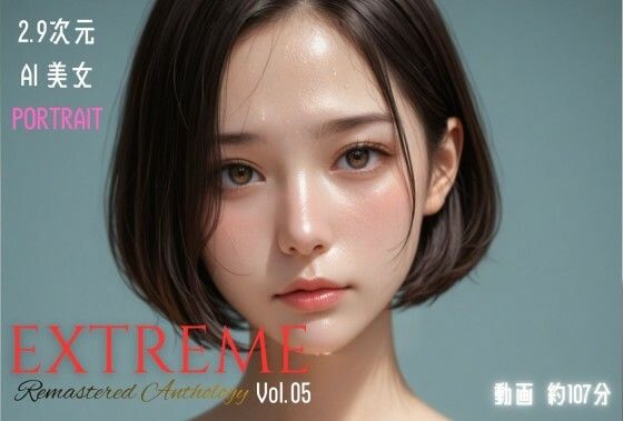 ｜2.9次元AI美女 PORTRAIT EXTREME Remastered Anthology VOL.05 AI SEX 動画集❤KEI diffusion