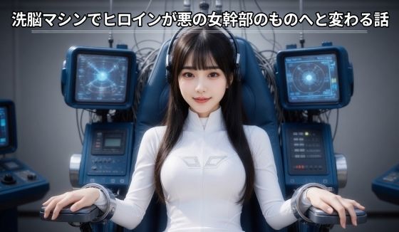｜洗脳マシンでヒロインが悪の女幹部のものへと変わる話❤悪堕ち研究員